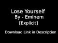 [Free Download] Lose Yourself - Eminem [HD]