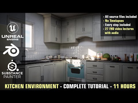 Creating a Kitchen Environment in Unreal Engine 5