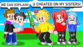 I Confronted My Twin Sisters Cheating Boyfriends… (Roblox Bedwars)