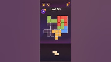 Block King Shapes Level 846 to Level 850