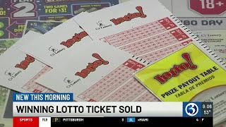 Connecticut Lottery Lotto! ticket wins $9.4 million jackpot