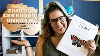 The Gentle + Classical Preschool Homeschool Curriculum Unboxing | Ep. 1