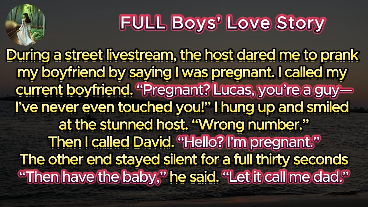 Во время уличной трансляции ведущий подбил меня разыграть своего парня, сказав, что я беременна | BL