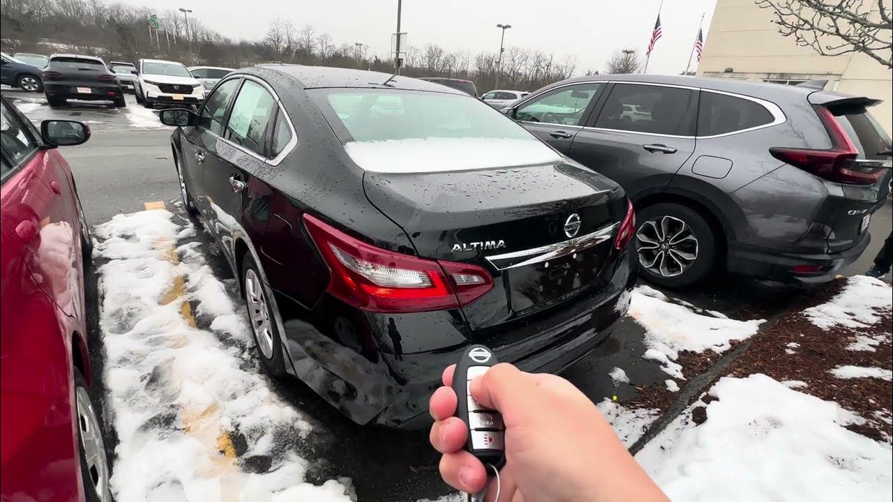 2018 Nissan Altima 2.5 S remote start - YouTube
