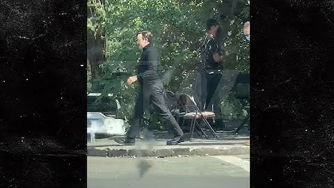Kevin Spacey Filming New Movie, First Look on Set
