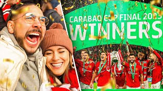 I SAW MAN UNITED WIN THE CARABAO CUP AT WEMBLEY!