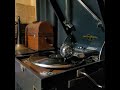 中野 忠晴 ♪スキー行進曲♪ 1934年 78rpm. Columbia Model No G ー 241 phonograph.