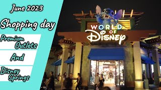 Florida Vlog Day 1 - June 2023 - Shopping Day - Disney - MSC Seaside cruise