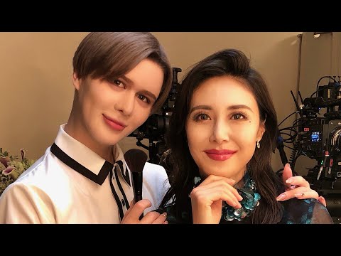 Matt、松嶋菜々子の顔にMatt化メイク！意外とハマった出来栄え／Uber Eats CM+メイキング＋インタビュー