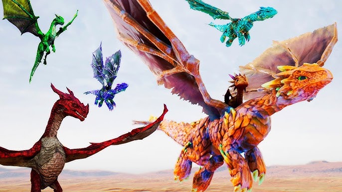 Vida de Dragão de Plasma + Protegendo os Dragões Bebês! Oasis dos Wyverns, Day of Dragons
