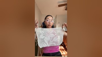 timing how long filet crochet takes...