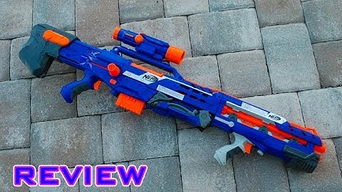 [REVIEW] Nerf Elite Longshot CS-6 Unboxing, Review, & Firing Test