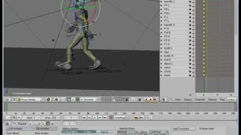 Blender Tutorial Series - Part 25 - Walk Cycle