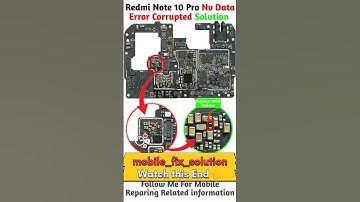 Redmi Note 10 Pro NV Data Error Corrupted | 100% solution Fix Step-by-Step #Shorts #viral #trending