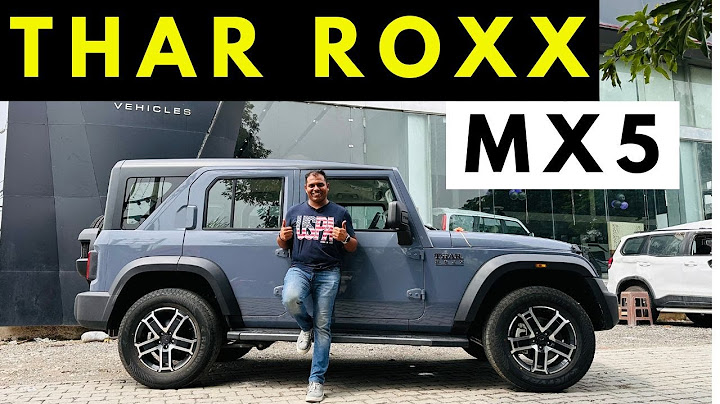 New Mahindra Thar Roxx MX5 Variant Walkaround | In English | Auto Quest