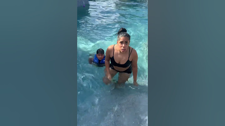 Dad catches mom and son on giant water slide #shorts
