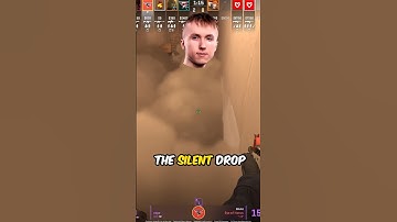 ropz Makes 200 IQ Play Using Silent Drop on Mirage