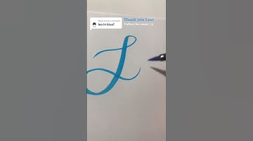 writing names in calligraphy pt. 496! #leo #shorts