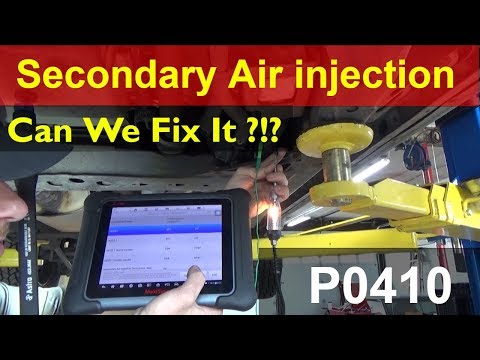 Secondary Air Injection (AIR) system P0410 Can we fix it ?!?