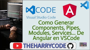 Curso de VSCode | (Extensiones) Como Generar Components, Modules, Services... De Angular en VSCode