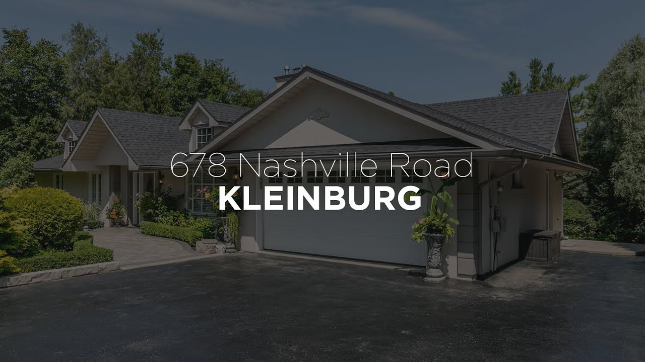 678 Nashville Rd, Kleinburg YouTube