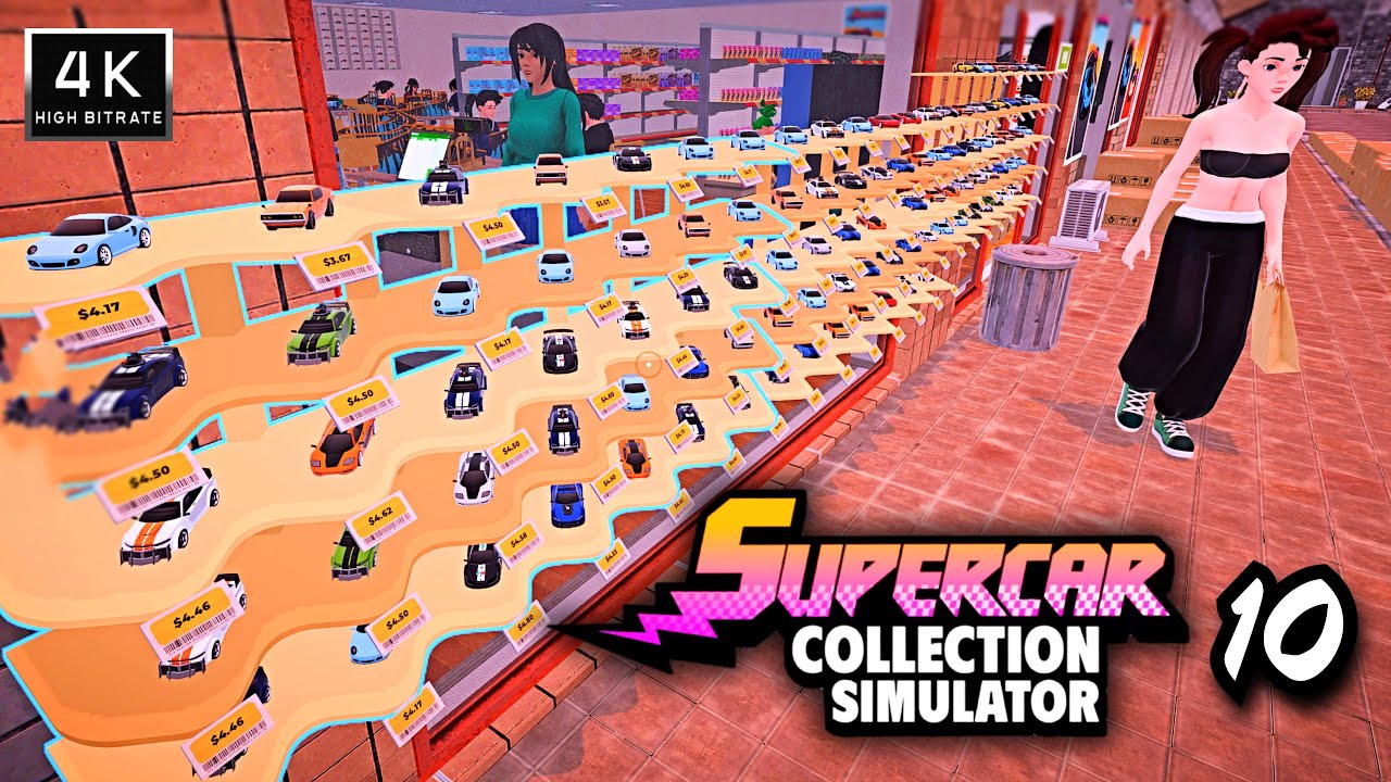 Supercar Collection Simulator #10 Level 40 New Update Champions Car Series Longplay NoCommentary