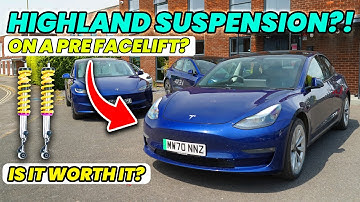 Tesla Ride Comfort modification!  2024 Suspension on a 2020 Model 3 -Game changer or waste of time?!