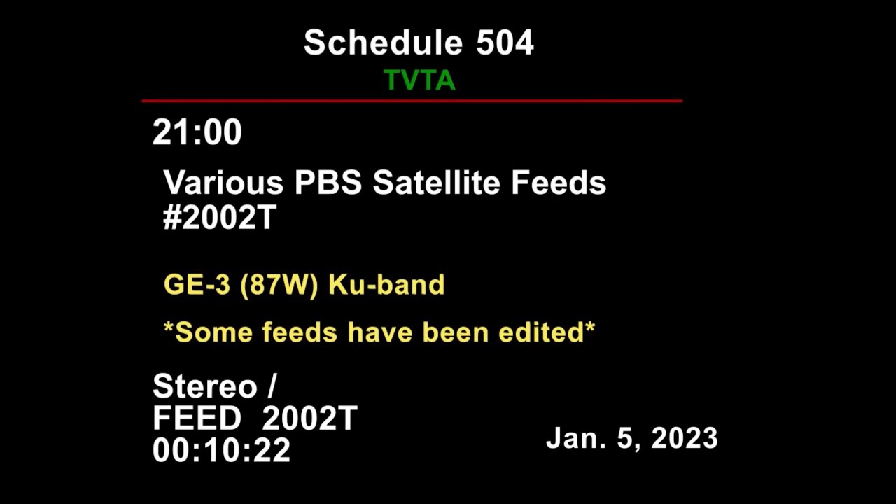 Pbs Satellite Schedule February 2 2026 Pbs Satellite Schedule February 2 2026