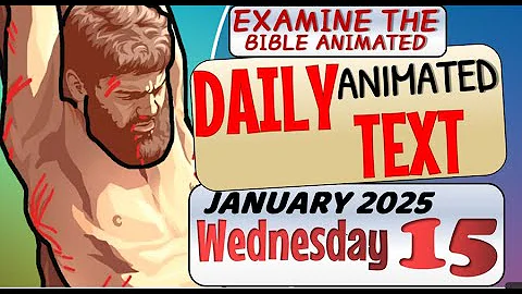 JW DAILY ANIMATED TEXT 🔵HOW DO WE BENEFIT FROM BEING OBEDIENT?✅ EXAMINE THE BIBLE ANIMATED