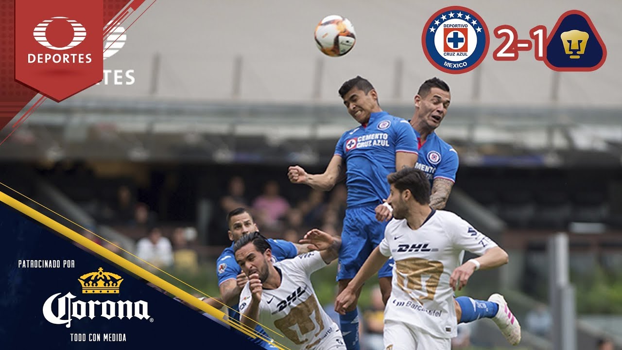 pumas 1 cruz azul 2