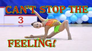 #063 CAN'T STOP THE FEELING! - rhythmic gymnastics music