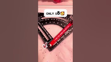 Adjustable precision ruler for carpentry & diy projects