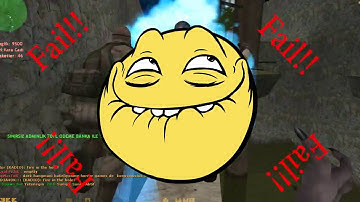 Counter Strike 1.6 - Zombie Escape Mod - Map: ze_jurassicpark_v2 // ze_nuke_v1 (Funny Moments)