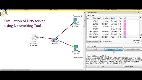 7. Simulatie van DNS-server met CISCO PACKET TRACER Netwerktool | Netwerklab | #dns
