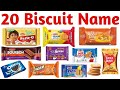 20 बिस्कुट के नाम सीखें बच्चों के लिए | Learn 20 Biscuit Names for Kids with Pictures and Sound