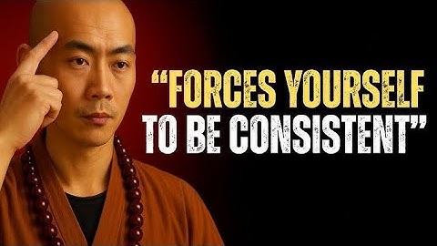 Force Yourself to be CONSISTENT,, Going || Shi Heng Yi Best Speech ||