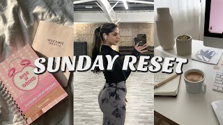 SUNDAY RESET ROUTINE🫶🏼 cleaning, gym, grocery shop \& more!