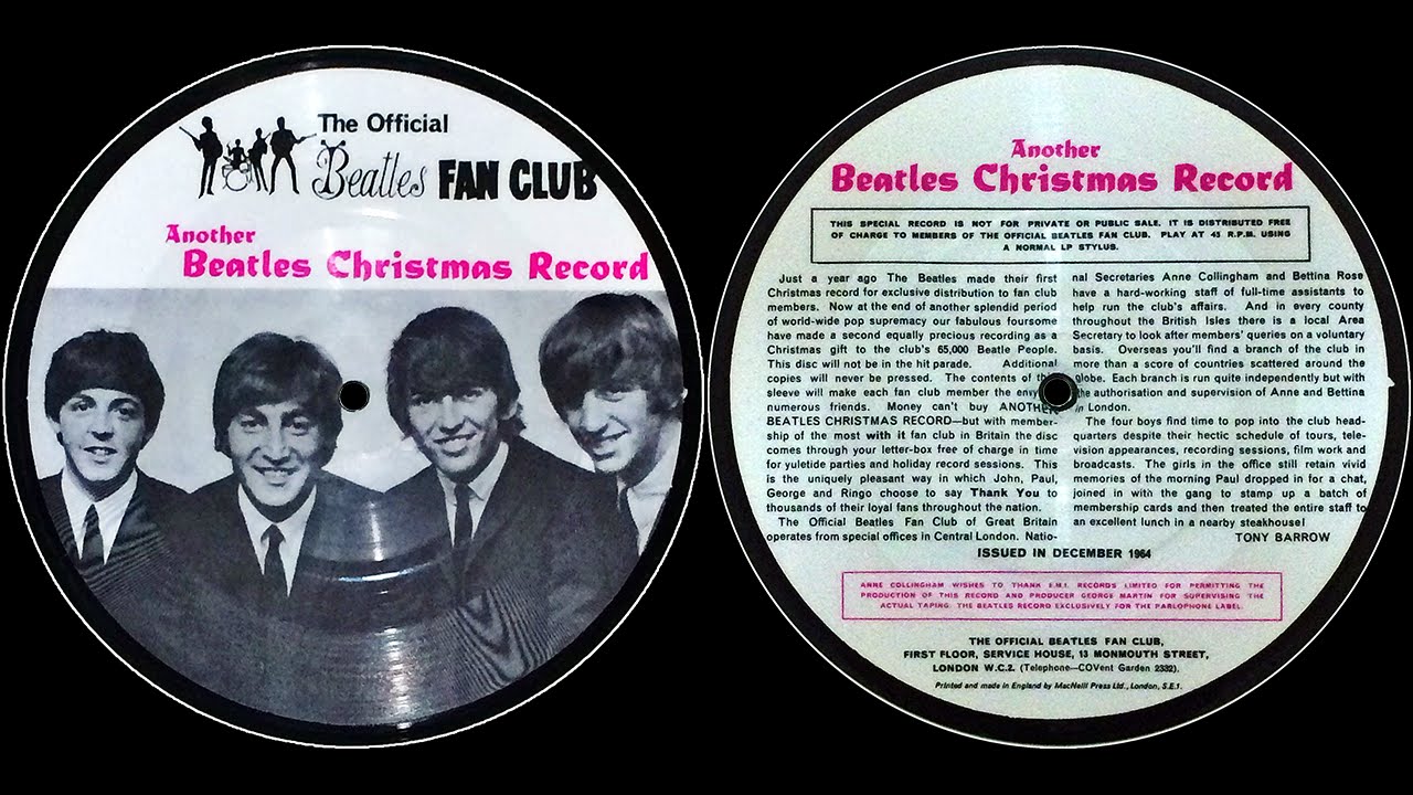 Another Beatles Christmas Record The Betales - YouTube