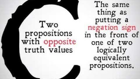 Contradictory (Propositional Logic)
