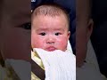 初めての離乳食、10倍粥を食べた日#育児日記 #赤ちゃんVlog