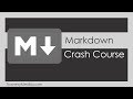 Markdown Crash Course