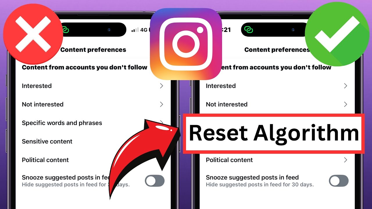 Reset Insta Algorithm How to Fix Instagram Reset Algorithm Option Not Showing | Insta Reset ...