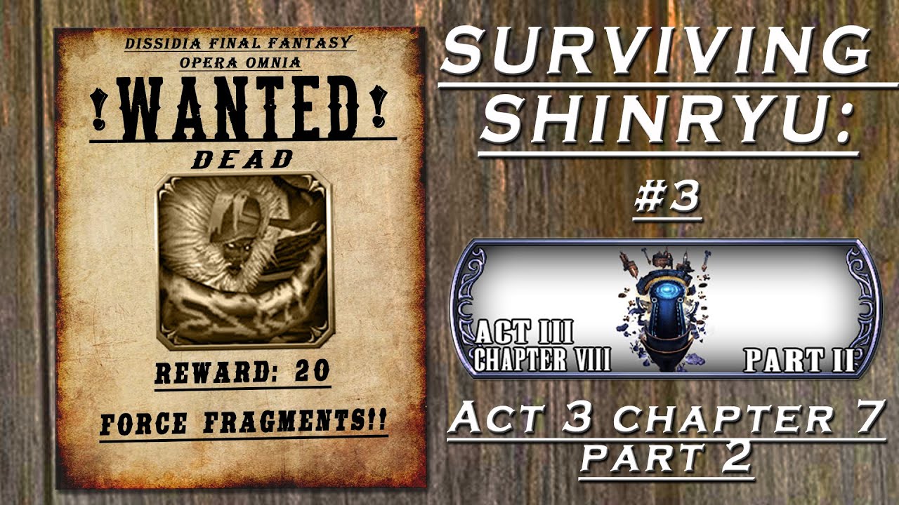 Surviving Shinryu #3 - The Final Aeon (DFFOO)