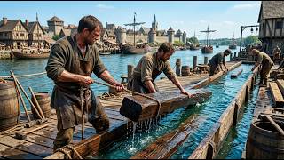 Medieval technique that made wood almost indestructible