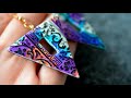 Create Colorful Textured Polymer Clay Earrings Tutorial