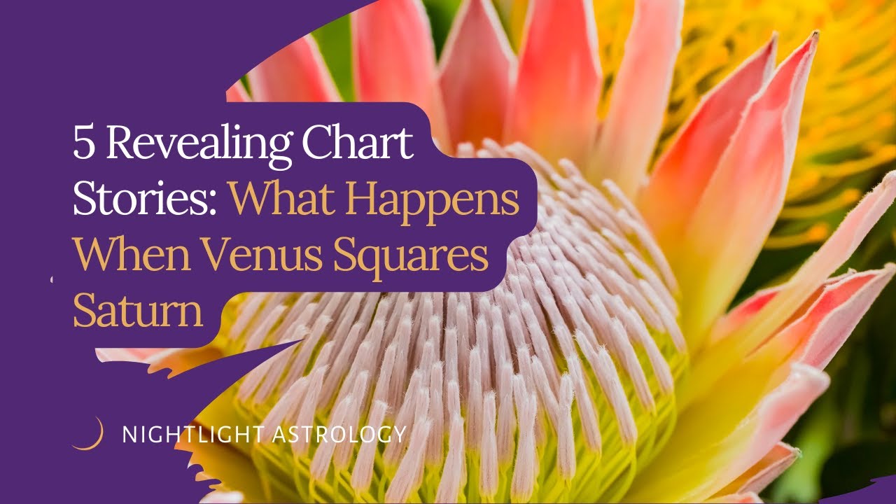 5 Revealing Chart Stories: What Happens When Venus Squares Saturn