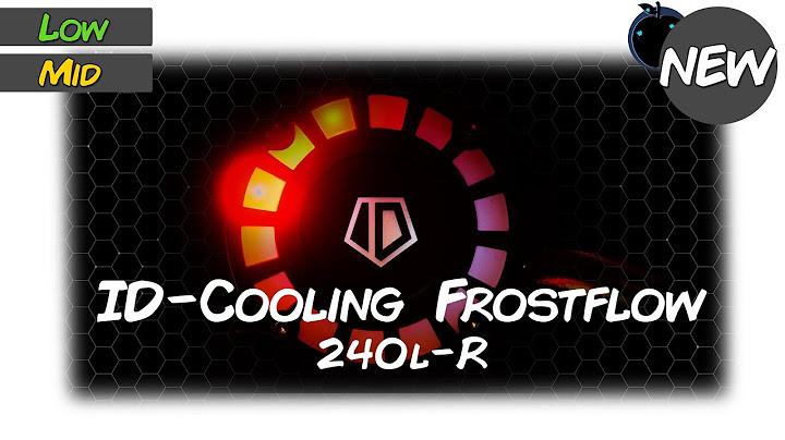 Đánh giá id cooling frostflow 240l red