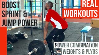 REAL WORKOUTS FOR JUMPERS & SPRINTERS (& basketball etc) How to achieve more power