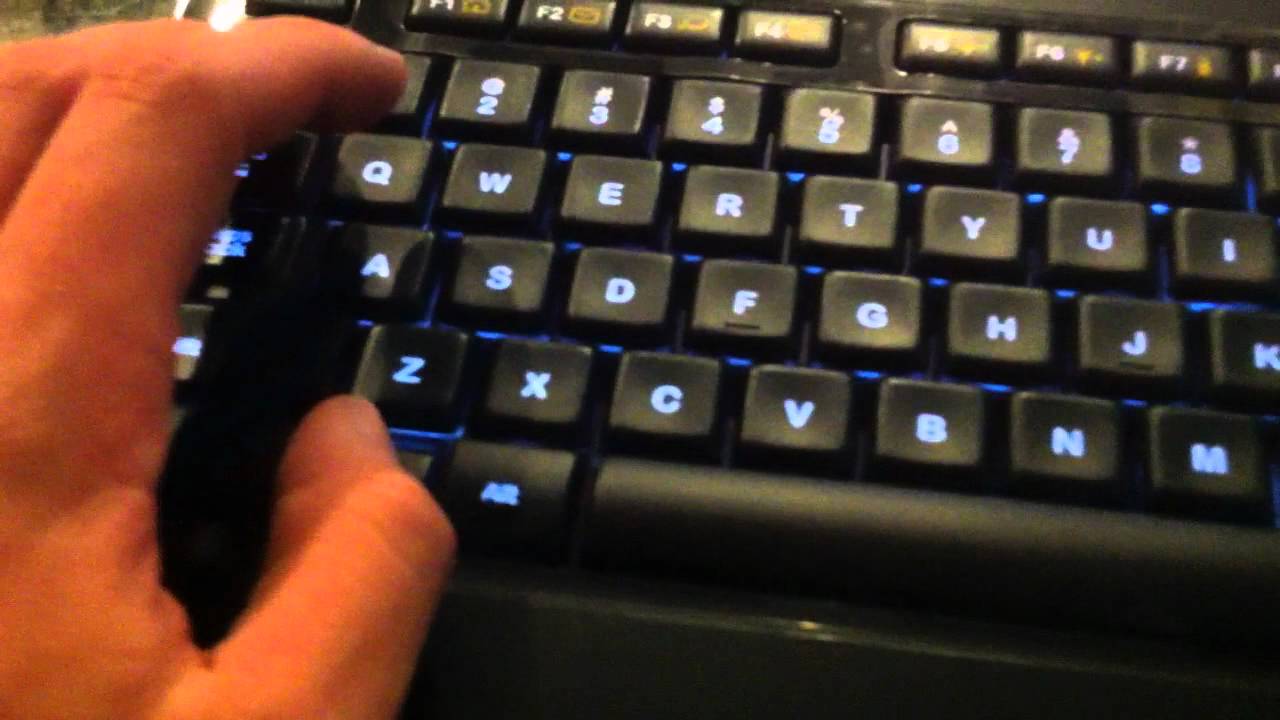 Review Of Logitech Wireless Backlit Keyboard YouTube
