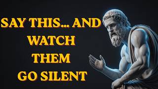 5 Smart Responses That Will Silence Anyone (Stoic Wisdom)